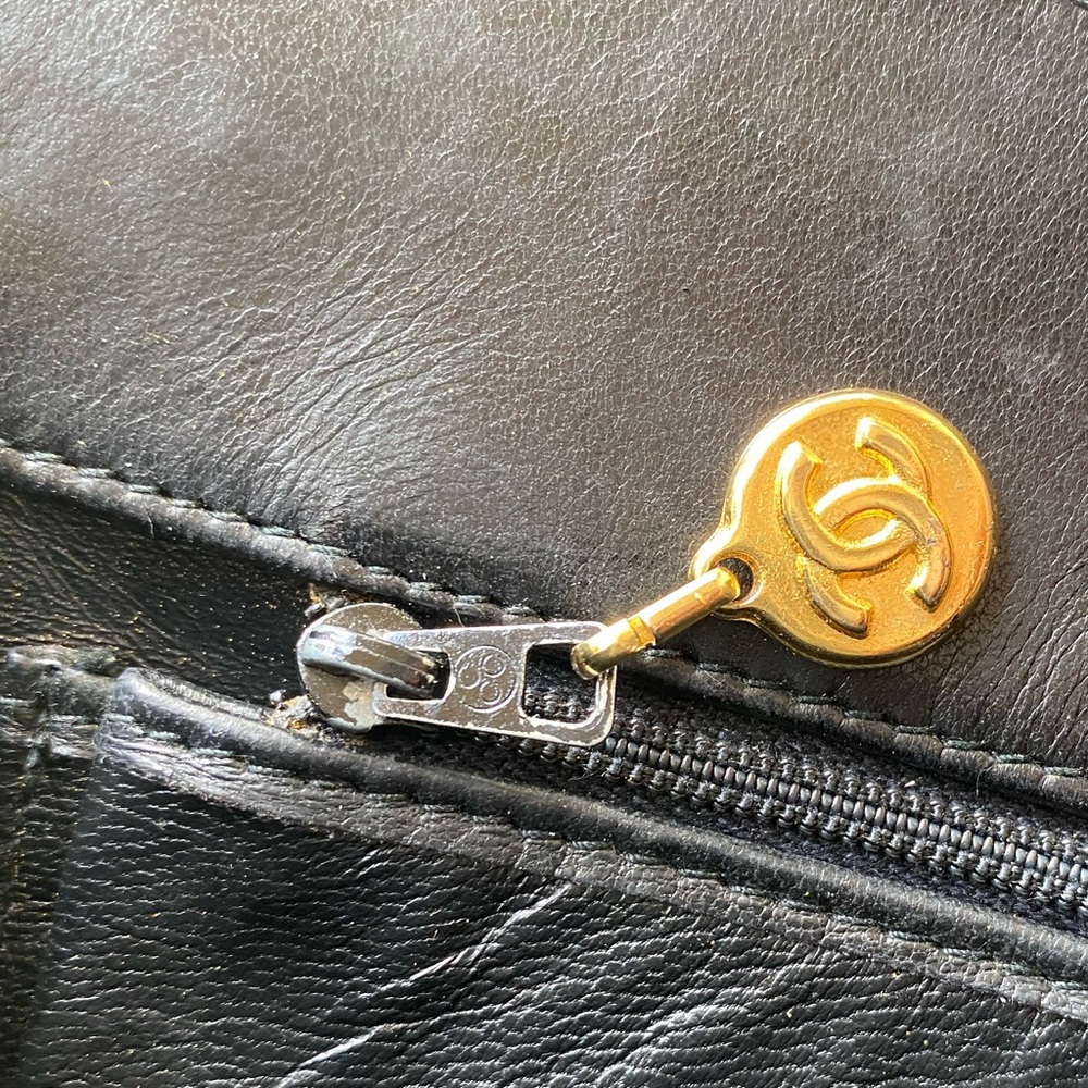 💎✨STUNNING✨💎 CHANEL CC LAMBSKIN BAG - Picture 11 of 16